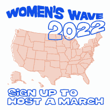 womens wave sign up protest feminist women