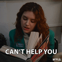 Can'T Help You Harriet Anders GIF - Can'T Help You Harriet Anders Sex Education GIFs
