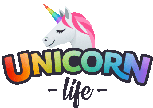 Unicorn Life Joypixels Sticker - Unicorn Life Joypixels Happy Stickers