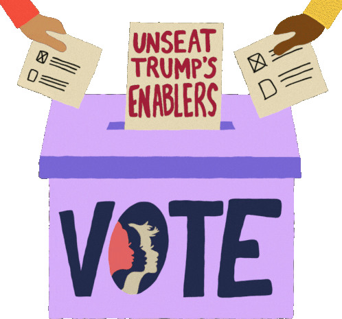Vote Ballot Sticker - Vote Ballot Trump Stickers