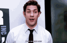 what is going on yelling mad angry jim halpert