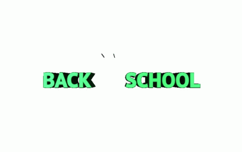 Back To School School Sticker - Back To School School Back At It - Discover  & Share GIFs