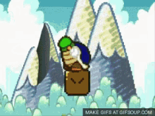 Super Mario Bros Defeat GIF
