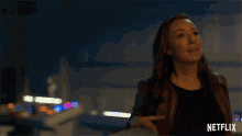 Wow Molly Parker GIF - Wow Molly Parker Maureen Robinson GIFs