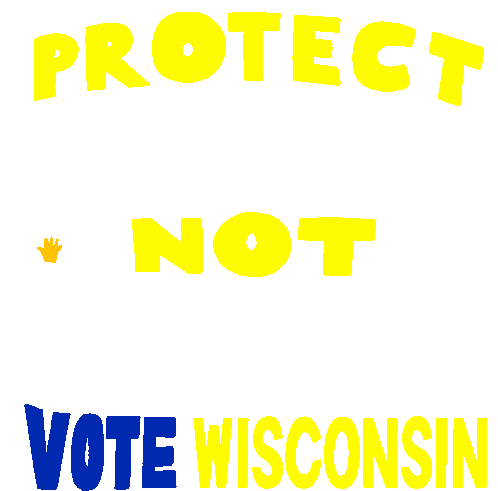 Go Vote Wisconsin Stop Gun Violence Sticker - Go Vote Wisconsin Stop Gun Violence Milwaukee Stickers