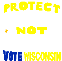Go Vote Wisconsin Stop Gun Violence Sticker - Go Vote Wisconsin Stop Gun Violence Milwaukee Stickers