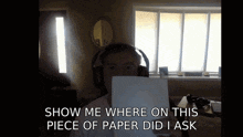 Motherfucker Where On This Piece Of Paper GIF - Motherfucker Where On This Piece Of Paper Galaxygaming23 GIFs