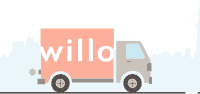 Willo Delivery Sticker - Willo Delivery Shipping Stickers