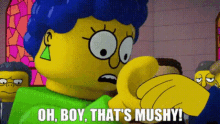 The Simpsons Marge Simpson GIF - The Simpsons Marge Simpson Oh Boy Thats Mushy GIFs