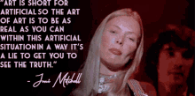 a quote by jane mitchell is displayed on a poster