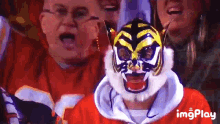 Flipping Off Tiger Mask GIF - Flipping Off Tiger Mask Cheering GIFs