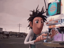 Cloudy Cloudy With A Chance Of Meatballs GIF