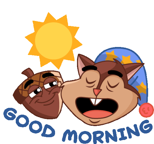 Good Morning Rise And Shine Sticker - Good Morning Rise And Shine Wake Up Stickers