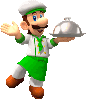 Luigi Chef Luigi Sticker - Luigi Chef Chef Luigi Stickers