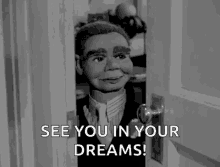 Puppet Door GIF - Puppet Door See You In Your Dreams GIFs