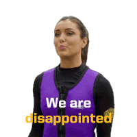 We Are Disappointed Victoria Coman Sticker - We Are Disappointed Victoria Coman Canadas Ultimate Challenge Stickers