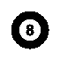 Eightball Sticker