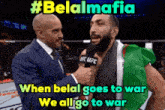 Belal Muhammad Belal Mafia GIF - Belal Muhammad Belal Mafia War GIFs