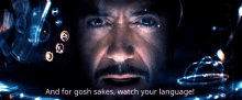 Iron Man Language GIF - Iron Man Language Galactic Republic GIFs