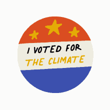 i voted for the climate climate change earth climate change is real count my vote