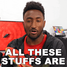 All These Stuffs Are Awesome Marques Brownlee GIF - All These Stuffs Are Awesome Marques Brownlee All These Stuffs Are Great GIFs