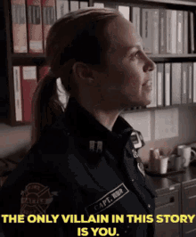 Station19 Maya Bishop GIF - Station19 Maya Bishop The Only Villain In This Story Is You GIFs