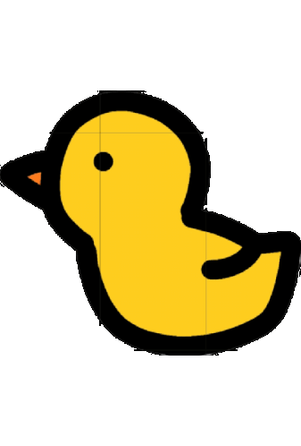 Duck Toy Sticker - Duck Toy Stickers