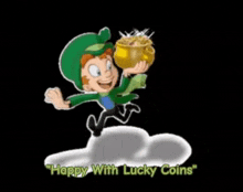 Lucky Leprechaun GIF - Lucky Leprechaun 4leafclover GIFs