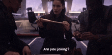 Are You Joking La'An Noonien-singh GIF - Are You Joking La'An Noonien-singh Christina Chong GIFs