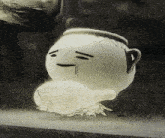 a cartoon drawing of a pot with a smiley face on it