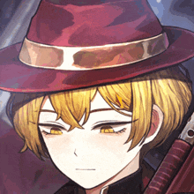 a close up of a person wearing a hat