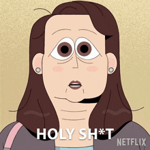 Holy Sht Carol & The End Of The World GIF - Holy Sht Carol & The End Of The World Oh No GIFs