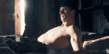 matthew goode matthew clairmont a discovery of witches adow waking up