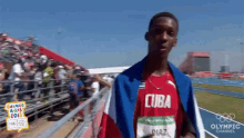 cuba athletics fortun diaz althete youth olympic games