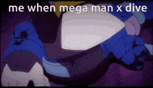 Megaman X Mega Man X Dive GIF - Megaman X Mega Man X Dive Mega Man X GIFs