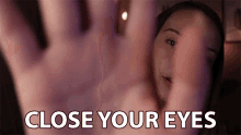 Close Your Eyes Taylor Darling GIF - Close Your Eyes Taylor Darling Asmr Darling GIFs