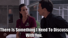 Chicago Med Natalie Manning GIF - Chicago Med Natalie Manning There Is Something I Need To Discuss With You GIFs