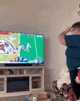 When Your Wife Thinks Shes The Coach Football GIF - When Your Wife Thinks Shes The Coach Football Watching Football GIFs