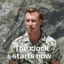 The Clock Starts Now Craig Mcmorris GIF - The Clock Starts Now Craig Mcmorris Canadas Ultimate Challenge GIFs