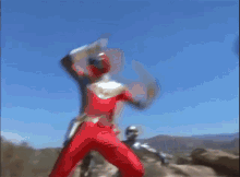 Kick Red Zeo Ranger GIF - Kick Red Zeo Ranger Tommy Oliver GIFs