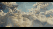 Gorgeous Cloud Scene On Passion Pit Video GIF