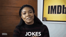 Gabrielle Union Jokes Or Not GIF - Gabrielle Union Jokes Or Not Not Kidding GIFs