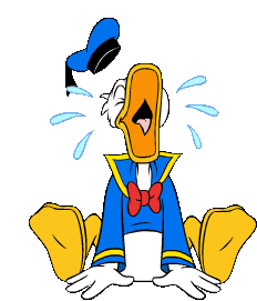 Donald Duck Sticker - Donald Duck Crying Stickers
