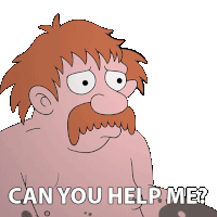 Can You Help Me King Zøg Sticker - Can You Help Me King Zøg John Dimaggio Stickers