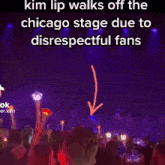 Acidangelasia Kim Lip GIF - Acidangelasia Kim Lip Chicago Concert GIFs