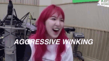 Wendy Red Velvet Aggressive Winking GIF - Wendy Red Velvet Aggressive Winking Aegyo GIFs