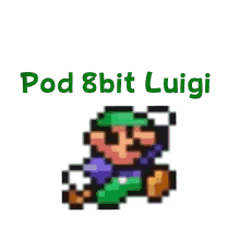 Pod8bit Luigi GIF - Pod8bit Luigi GIFs