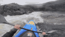 kayaking red bull rapids stream river