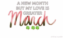 March A New Month GIF - March A New Month Greater GIFs