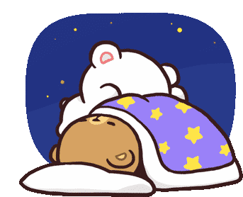 Goodnight Tired Sticker - Goodnight Tired Sleep Time Stickers